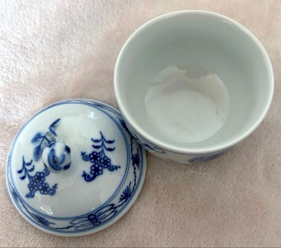 マイセン ブルーオニオン コーヒーポット クリーマー シュガーポット セット