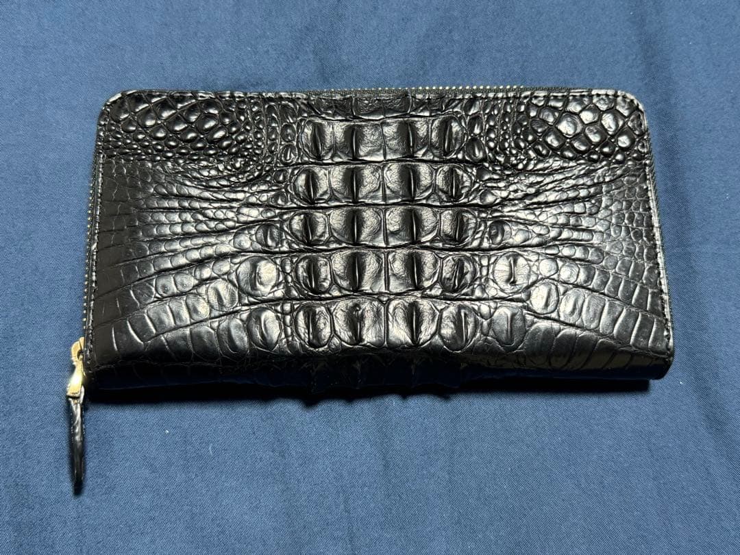 長財布 クロコダイル目立った傷や汚れなし