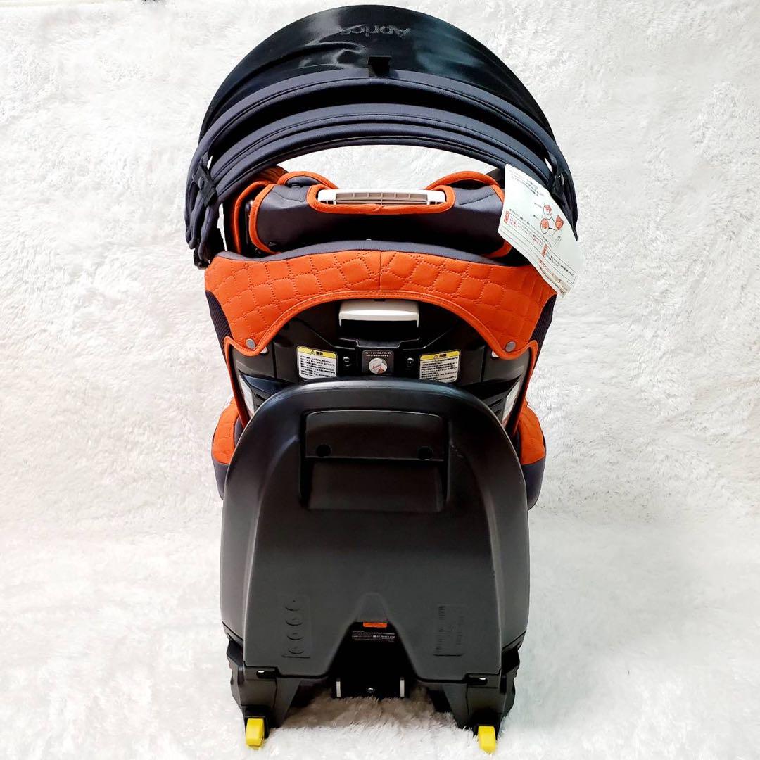 アップリカ　フラディアグロウ　プレミアム　ISOFIX オレンジブラウン