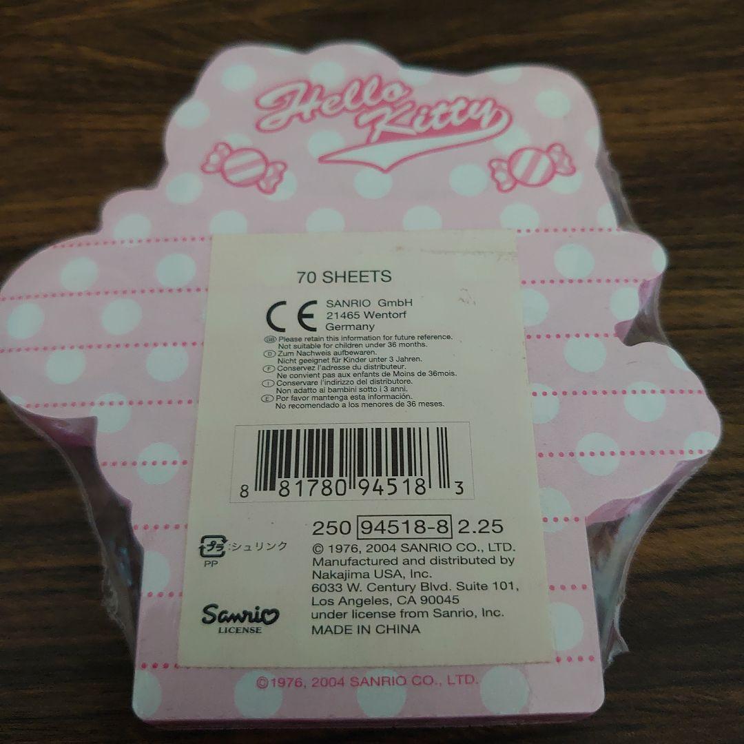 ♡*♡様 新品未使用‪♡海外限定ハローキティキャンディダイカットメモ