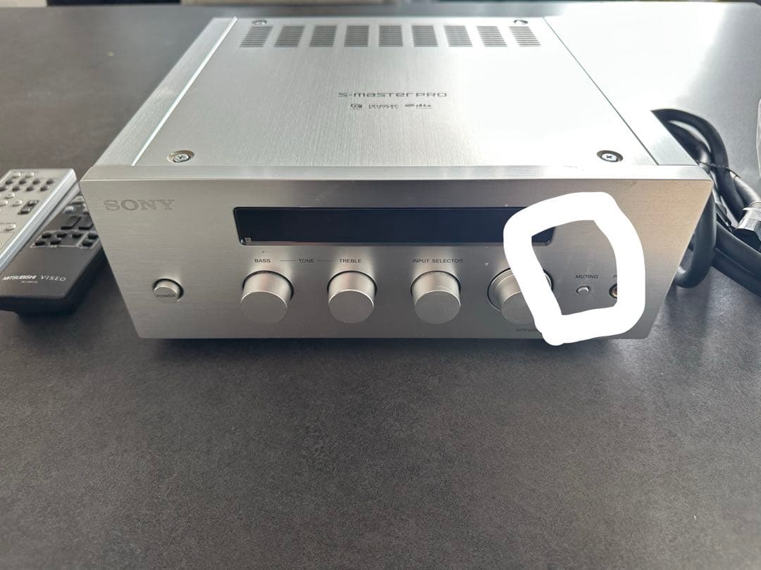 SONY TA-F501 プリメインアンプ　ジャンク品 SONY TA-F501 プリメインアンプ ジャンク品