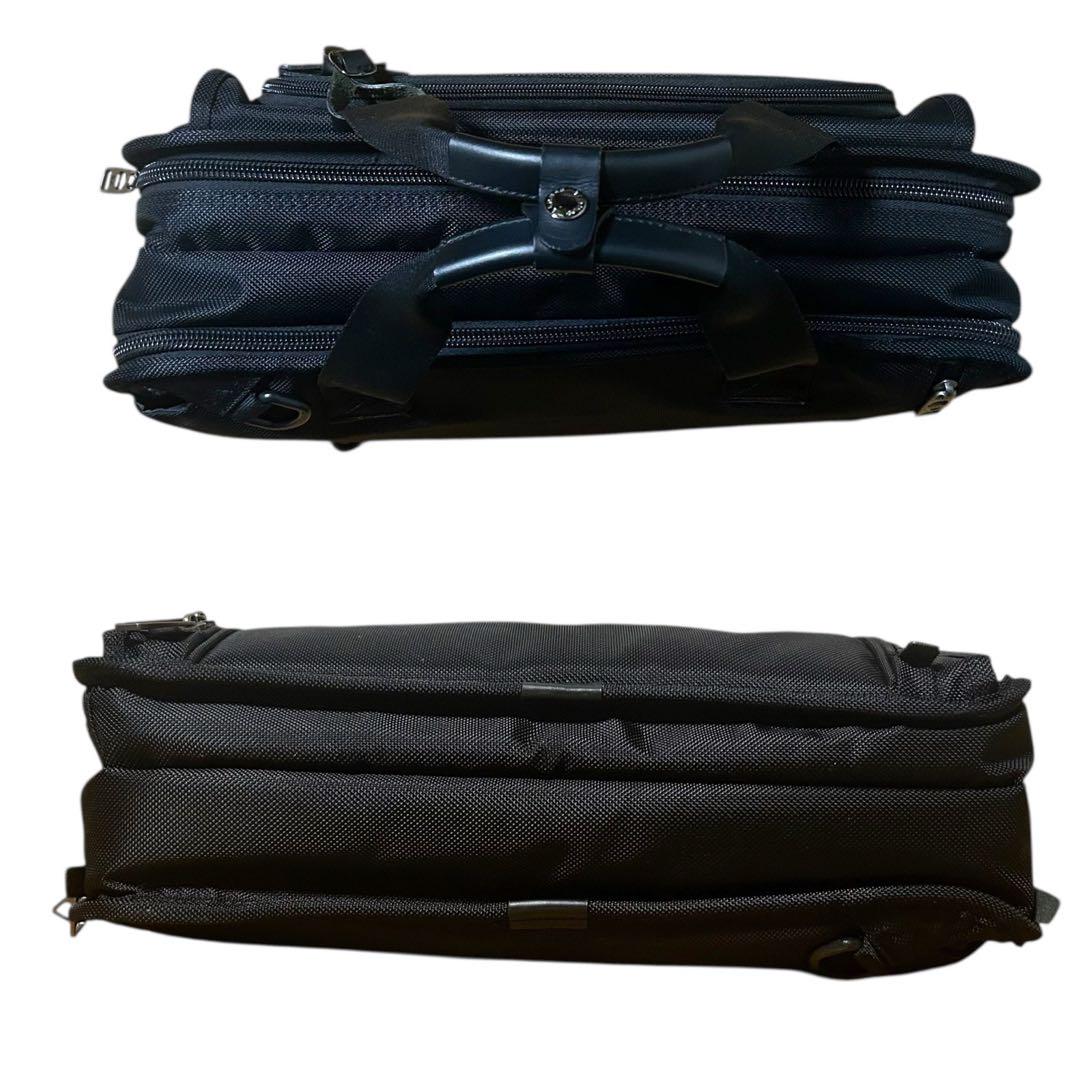 極美品　バーマス　ビジネスリュック　3way ブリーフケース　ブラック　メンズ