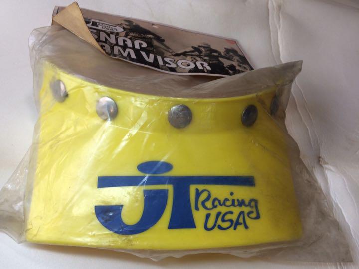 old school JT Racing USA 5snap visor未使用