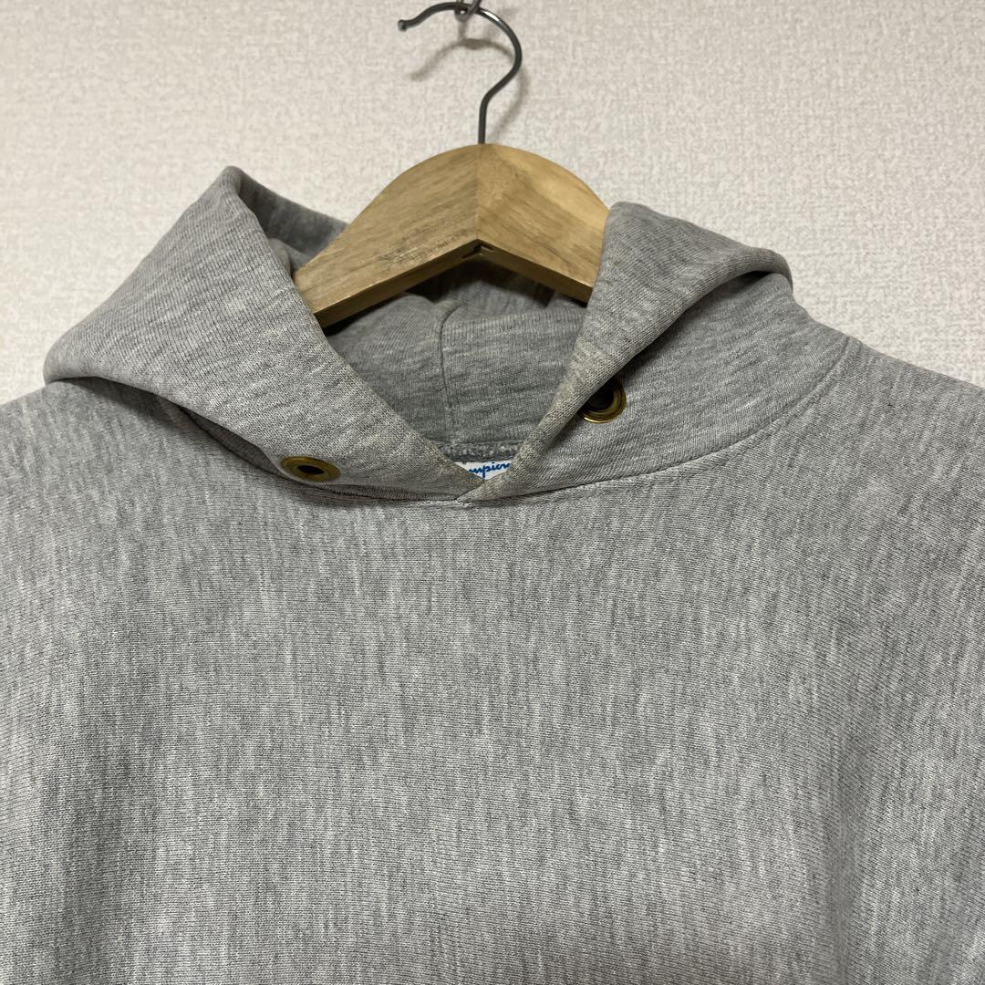 80s 目無し Champion Reverse Weave パーカー M 希少