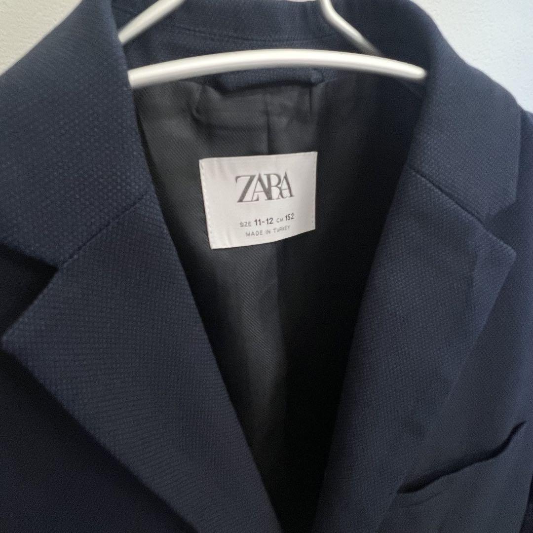 ZARA BOYS 152 スーツ4点セット テクスチャー素材　kids