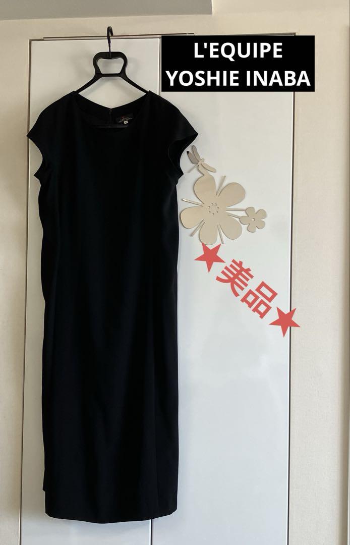 L'EQUIPE YOSHIE INABA★黒ワンピース イナバヨシエ
