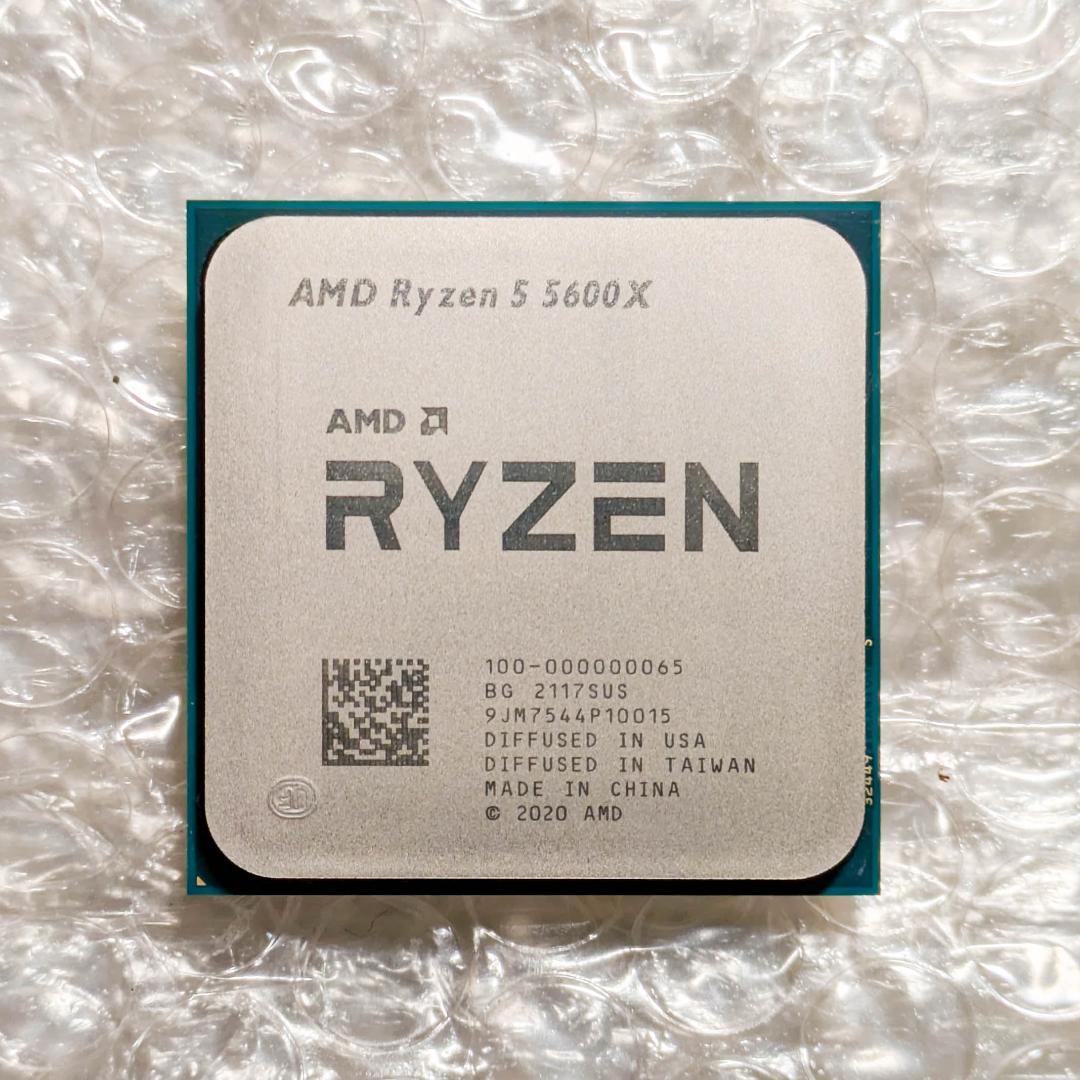 【動作品】AMD Ryzen 5 5600X