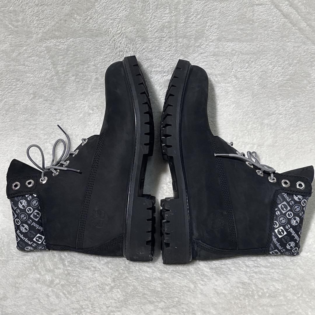 [美品] ティンバーランド ワークブーツ 黒 A7398 Timberland