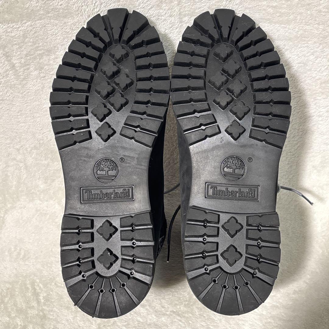 [美品] ティンバーランド ワークブーツ 黒 A7398 Timberland