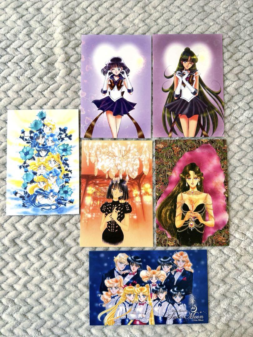 3点セット レゾネ セーラームーン ミュージアム フライヤー レア♡美少女戦士セーラームーン レゾネ 切手 ミュージアム 原画