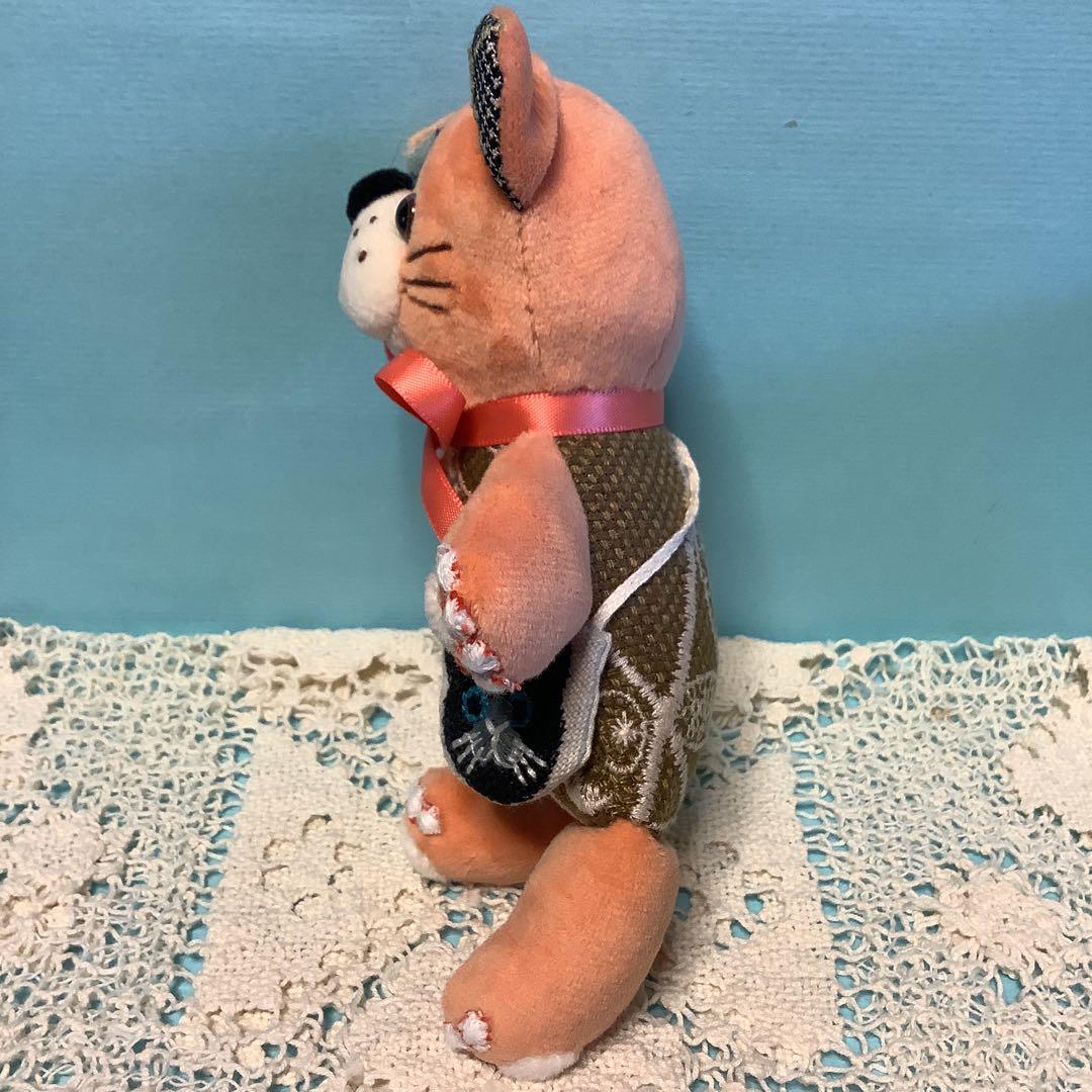 ミナペルホネン　ハンドメイド　くま&ねこ