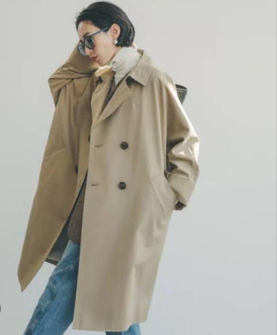 新品 トレンチテントコート
