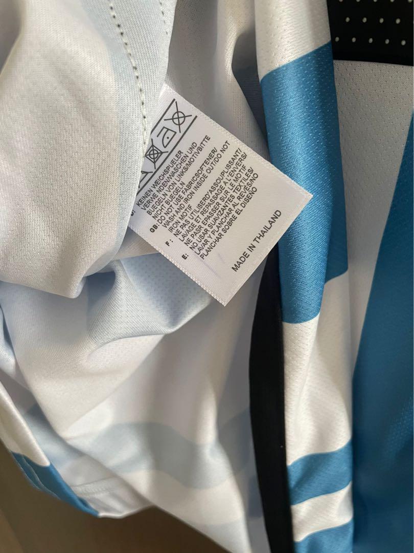 メッシ カタールw杯 アルゼンチン代表 ユニフォーム L - メルカリ