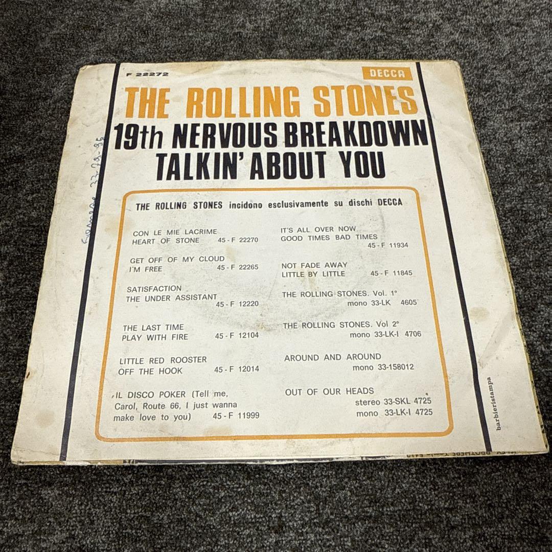 洋楽 Rolling Stones 19th Nervous Breakdown