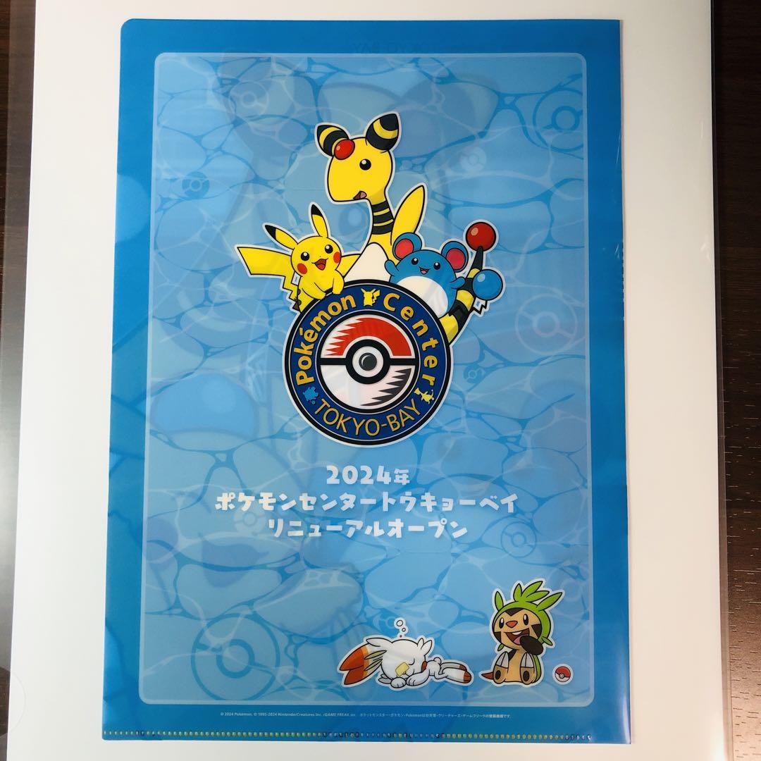 ポケモンファイル2点　専用出品 ポケモンセンター東京ベイ 2024年クリアファイル2枚セット
