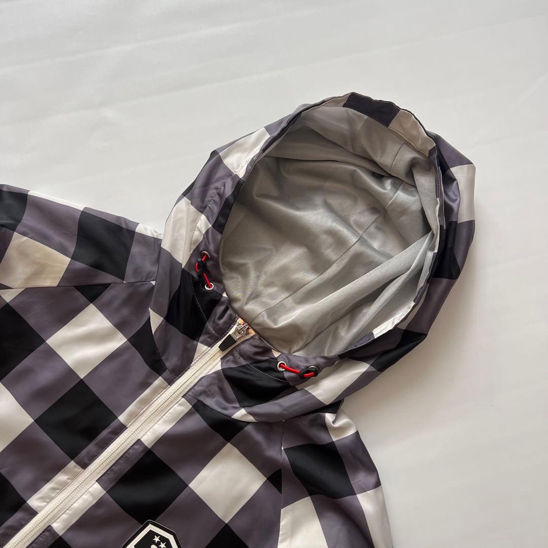 ARCHIVIO ゴルフウェア ナイロンジャケット ARCHIVIO アルチビオ ナイロンジップジャケット ロゴ総柄 ピンク系 38