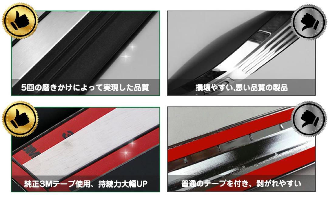 HONDA FIT GR系 1〜8型 バックドア ガーニッシュ メッキ