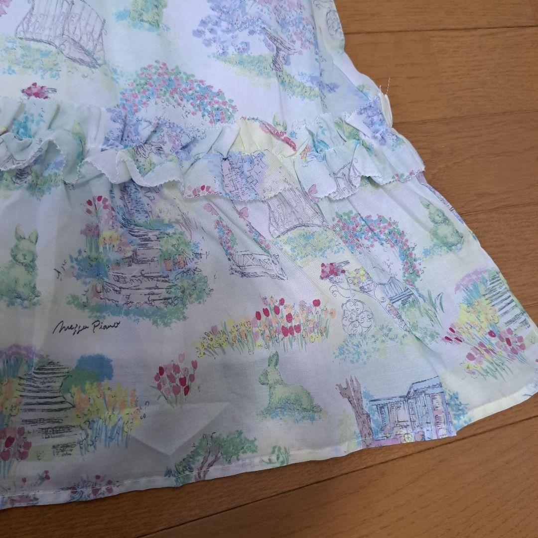 シャーリーテンプル♡メゾピアノ♡お洋服セット 美品 メゾピアノ ワンピース 140 ガーデン シャーリーテンプル