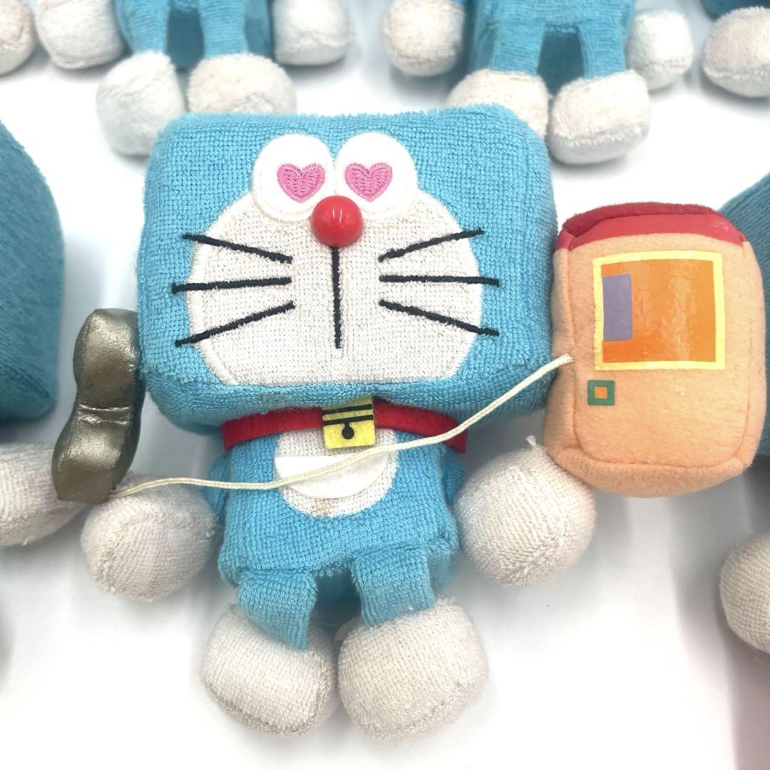 希少　ドラえもん スクエア　ぬいぐるみ 7体セット　四角