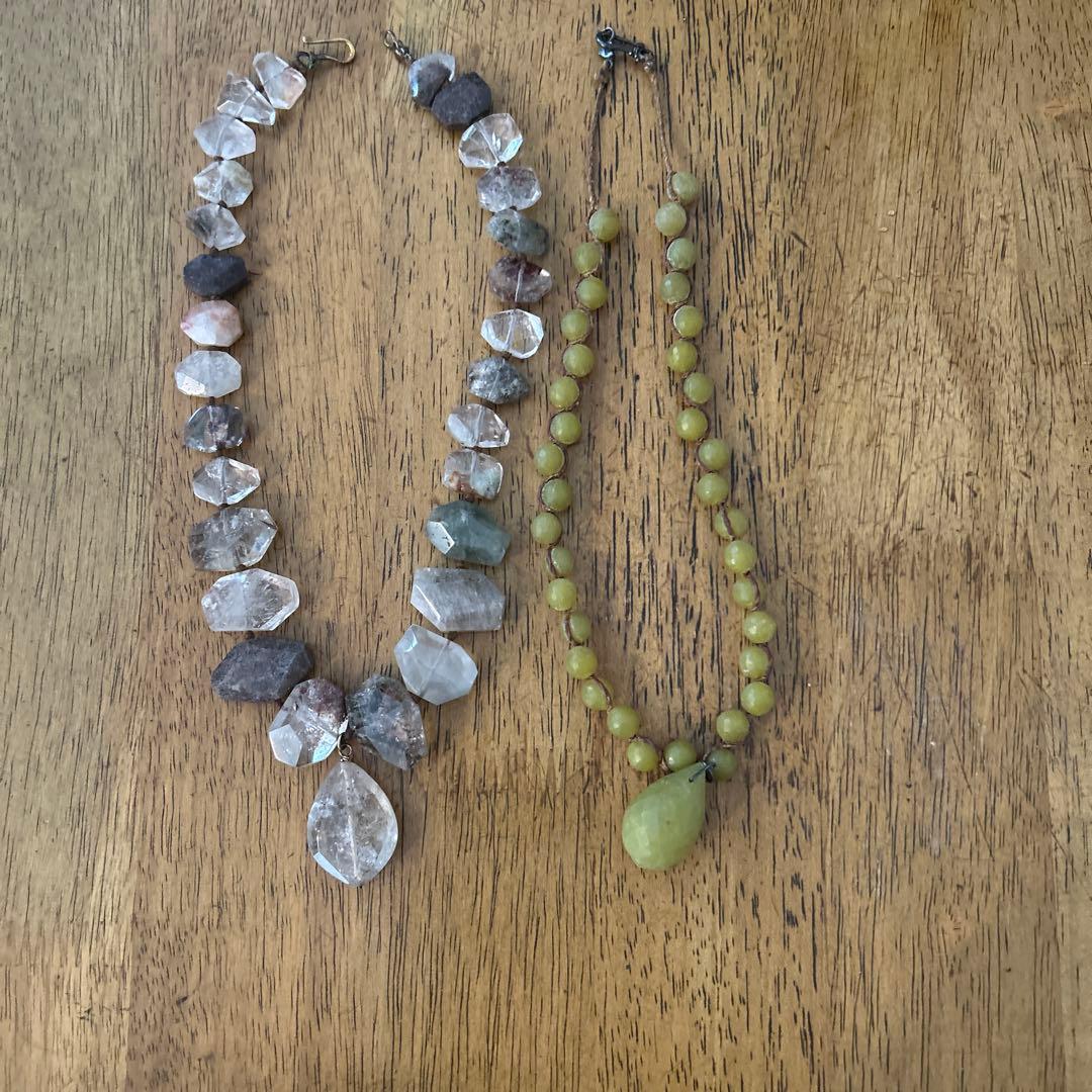 未使用 CHAN LUU × BEAMS チャンルー ビームス ブレスレット レザー 別注 シルバーナゲット 1連ブレスレット バングル 28001354 CHAN LUU チャンルー ブレスレット チョーカー セット