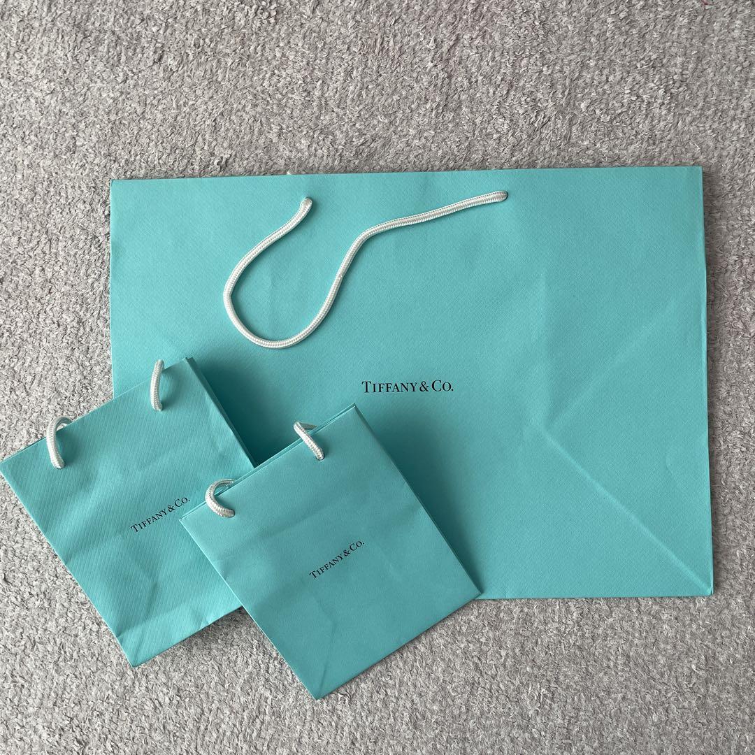 Tiffany & Co. ショップ袋セット 大・小ショッパー