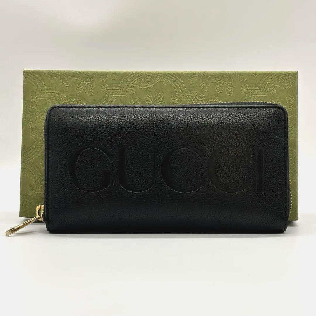 美品✨ GUCCI グッチ 658691 525040 ラウンドファスナー 財布