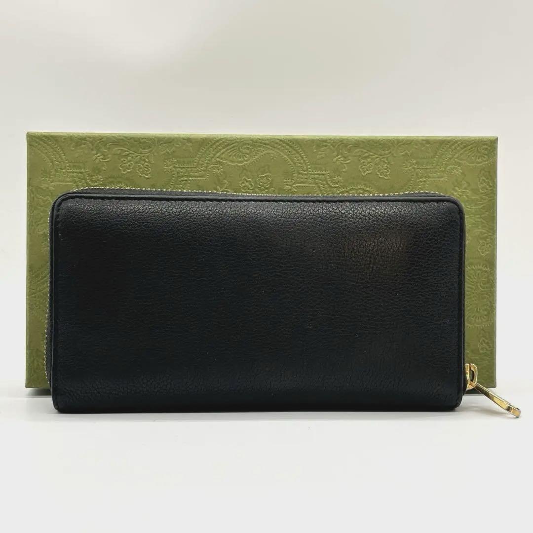 美品✨ GUCCI グッチ 658691 525040 ラウンドファスナー 財布
