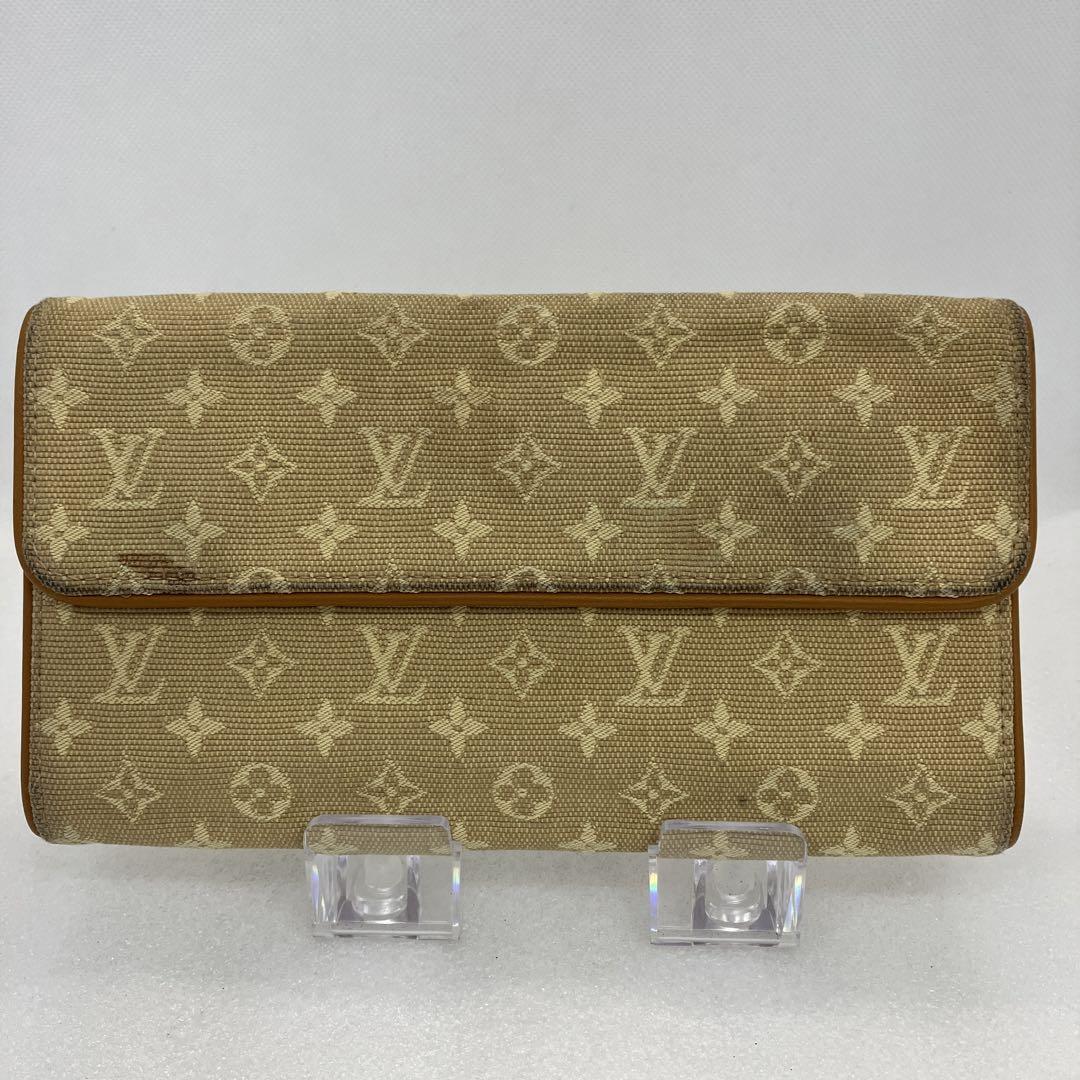 LOUIS VUITTON　モノグラムミニ ポルト トレゾール　長財布　2222