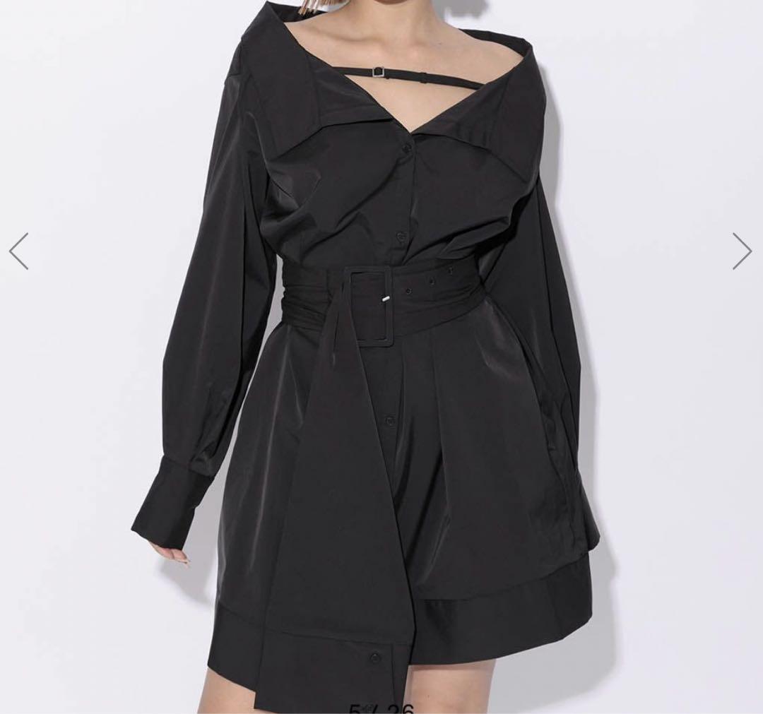 meltthelady strap shirt mini dress