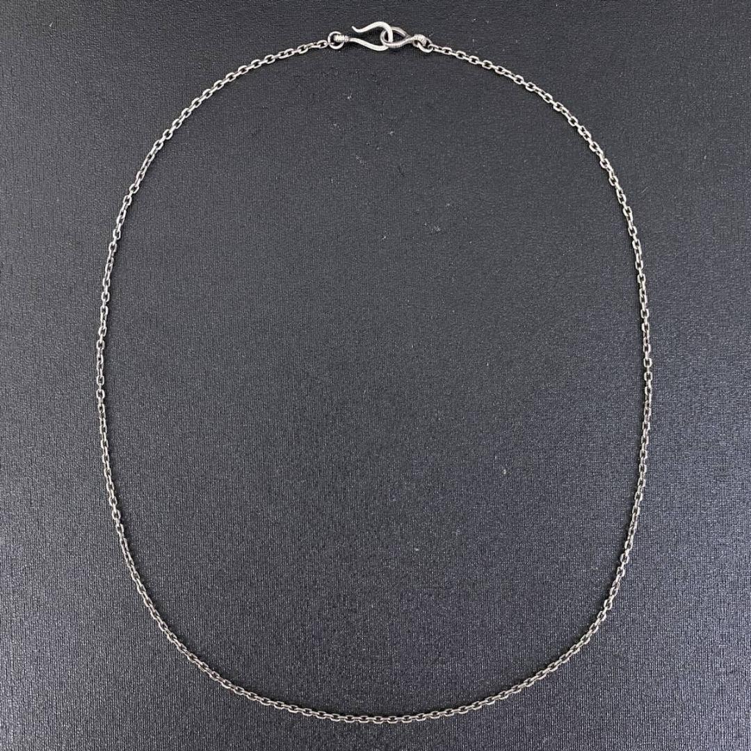 CHOOKE WEST RIDE シルバー ロング チェーンネックレス 60cm