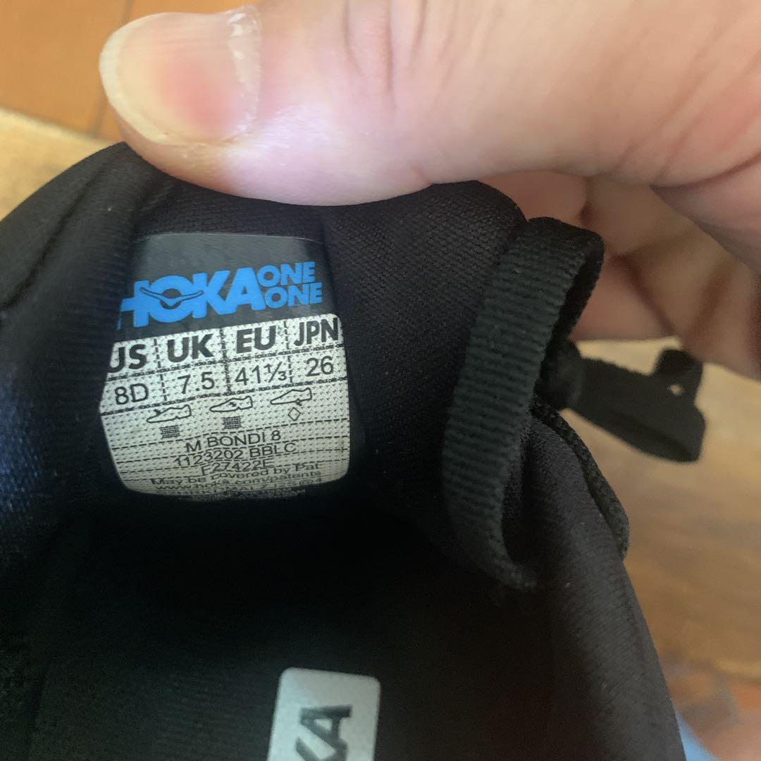 HOKA ランニングシューズ ブラック