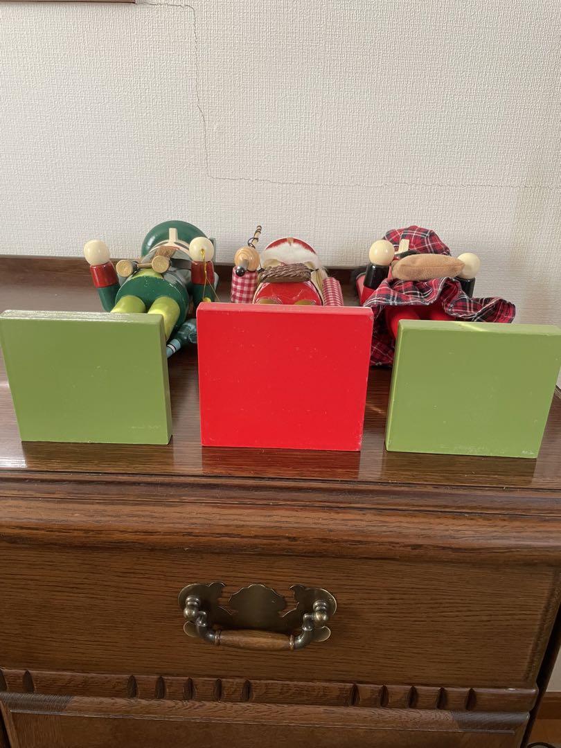 くるみ割り人形　クリスマス置物　木製　ドイツ