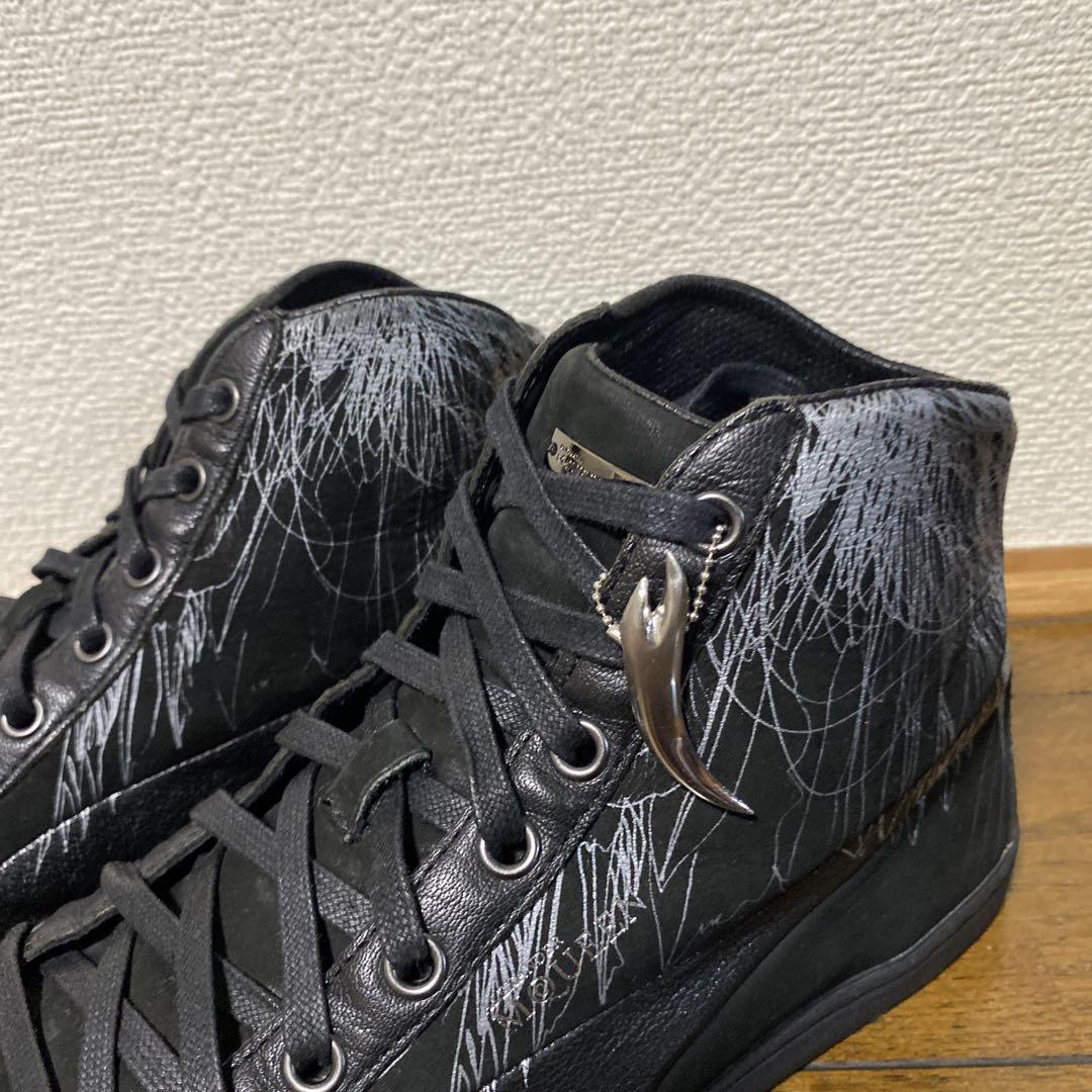 値下げPuma ALEXANDER MQUEEN ハイカットスニーカー ブラック