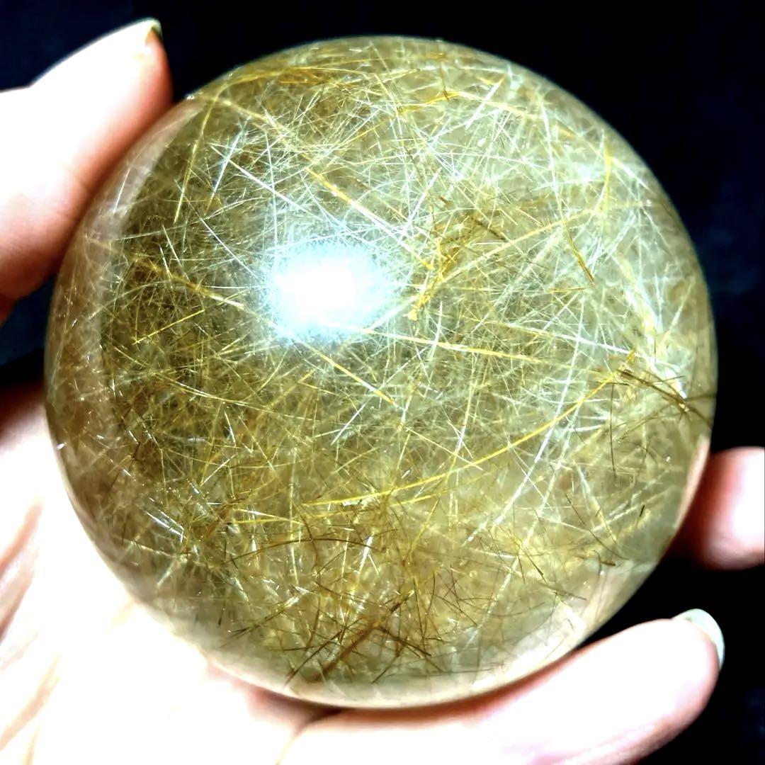 スフィア 金針水晶