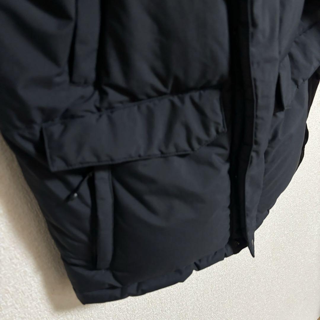 美品 ノースフェイス 刺繍ロゴ DRYVENT ダウンジャケット キッズ 130