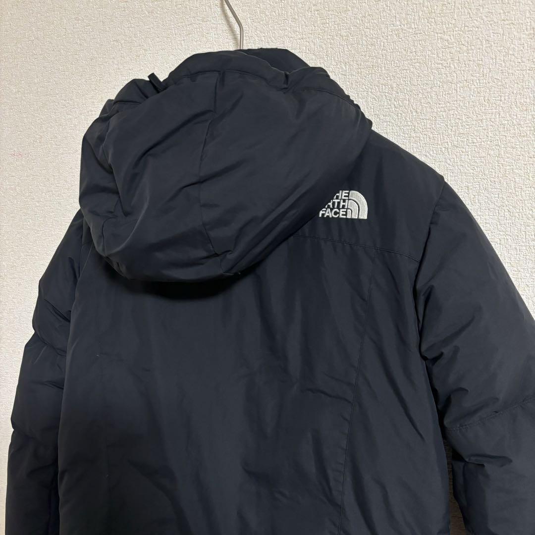 美品 ノースフェイス 刺繍ロゴ DRYVENT ダウンジャケット キッズ 130