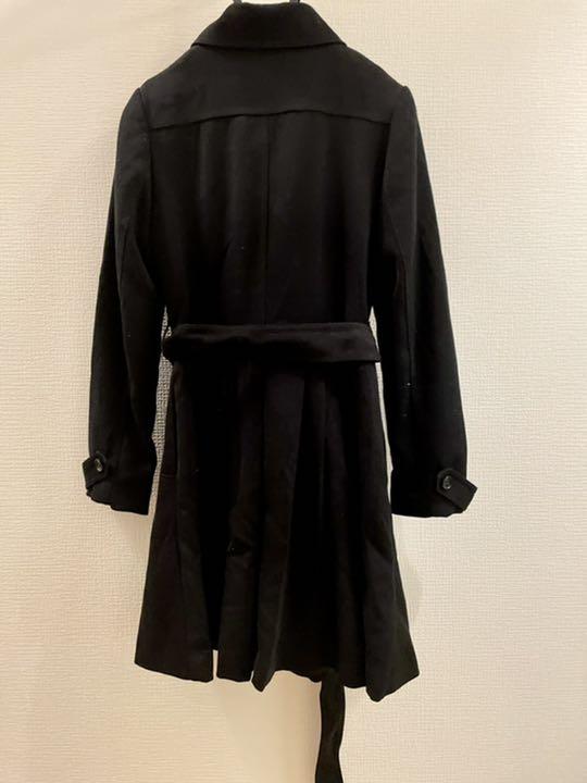 single black trench coat シングル　トレンチコート