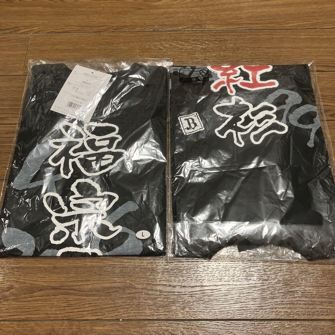 福宗正杉　福宗紅杉　オリックスバファローズ　tシャツ　サイズL