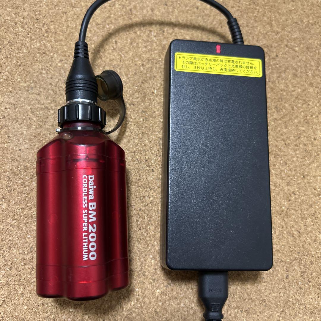 ダイワ　バッテリー　bm2000　ランタン ダイワ 電動リールバッテリー BM2000 - メルカリ