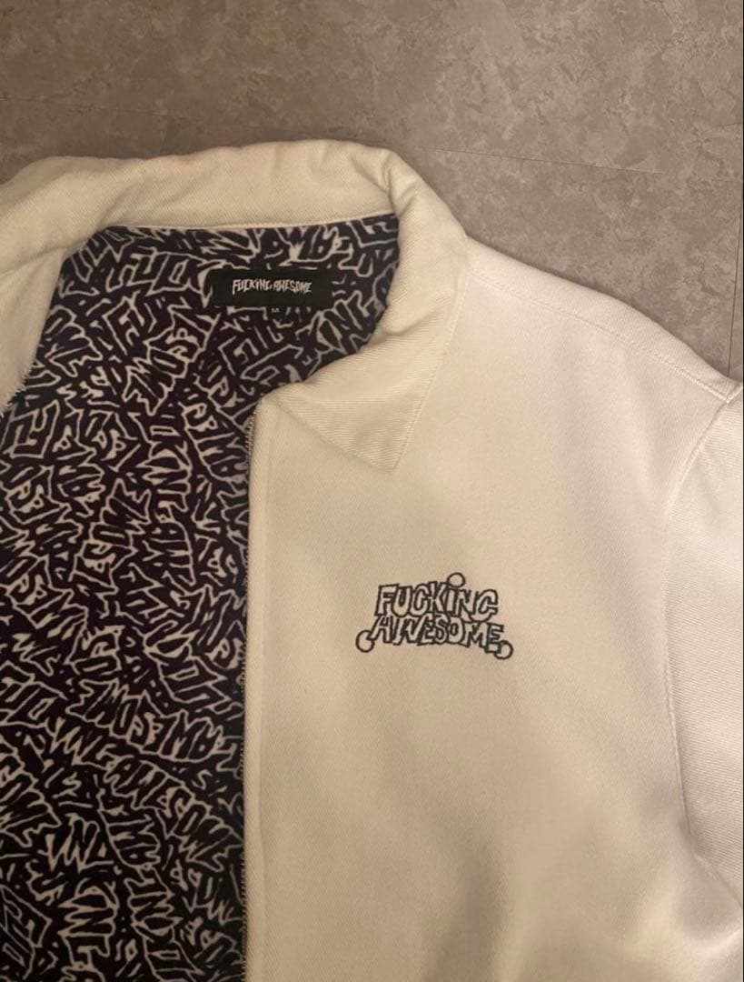 Fucking Awesome ホワイト ジャケット Fucking Awesome ホワイト ジャケット