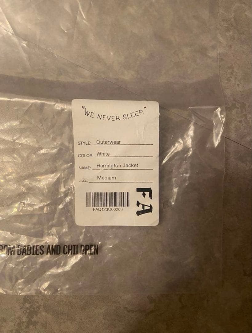 Fucking Awesome ホワイト ジャケット Fucking Awesome ホワイト ジャケット