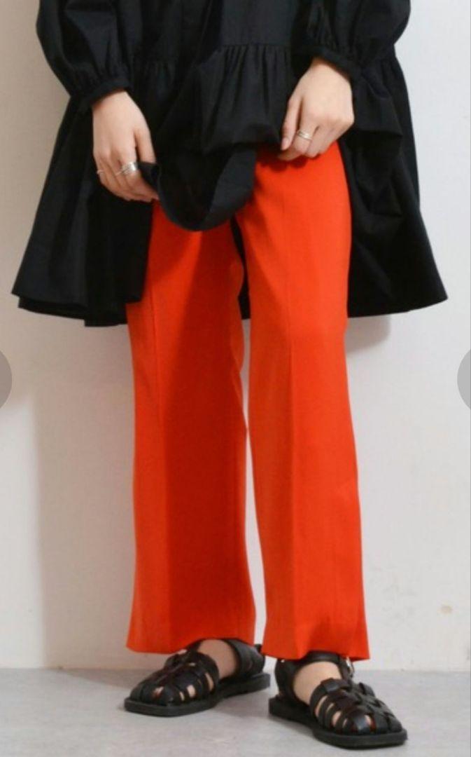 アングリッド◆大きいサイズ ヘムスリットタックパンツ 4XL マルチサイズ