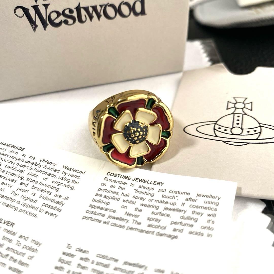 vivienne westwood ローズリング ゴールド Mサイズ 新品未使用