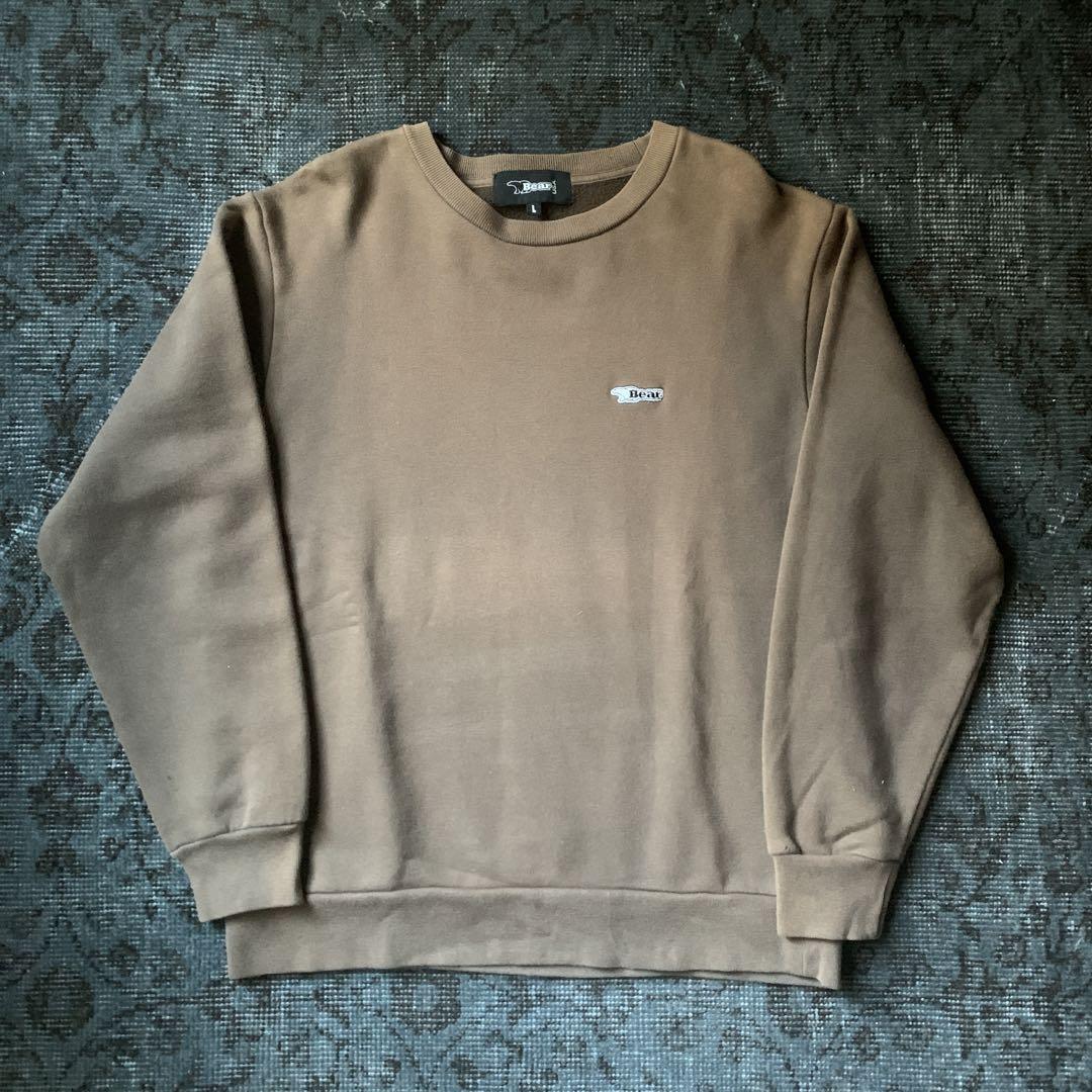 00s Bear USA スウェット サーフ ブラウン グランジ 古着