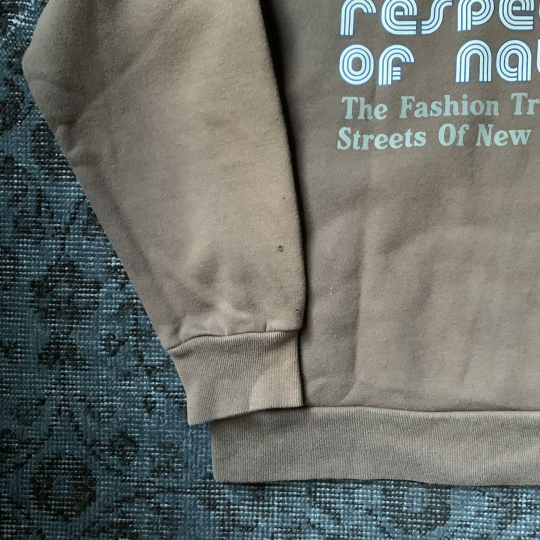 00s Bear USA スウェット サーフ ブラウン グランジ 古着