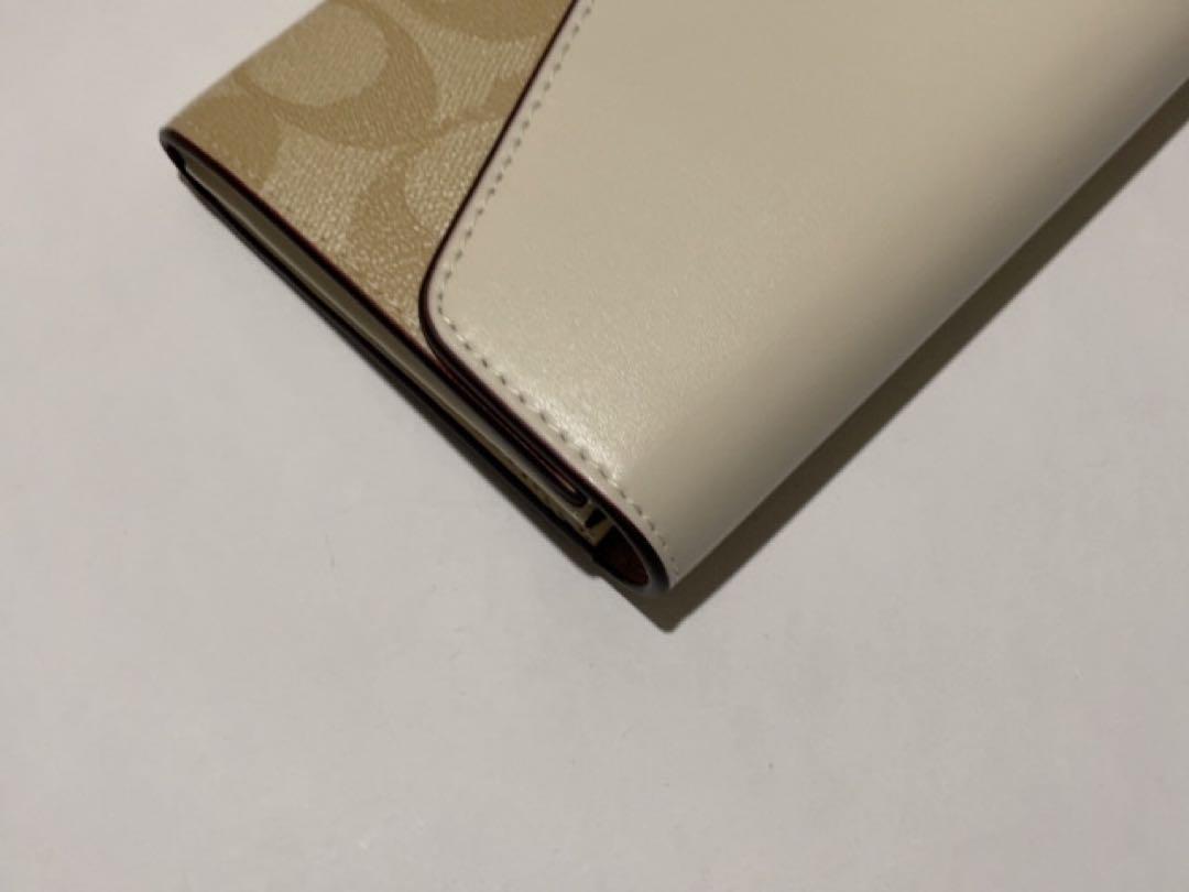 き*め様 [新品未使用]COACH コーチ 財布 長財布 CU161 カラー：ホ