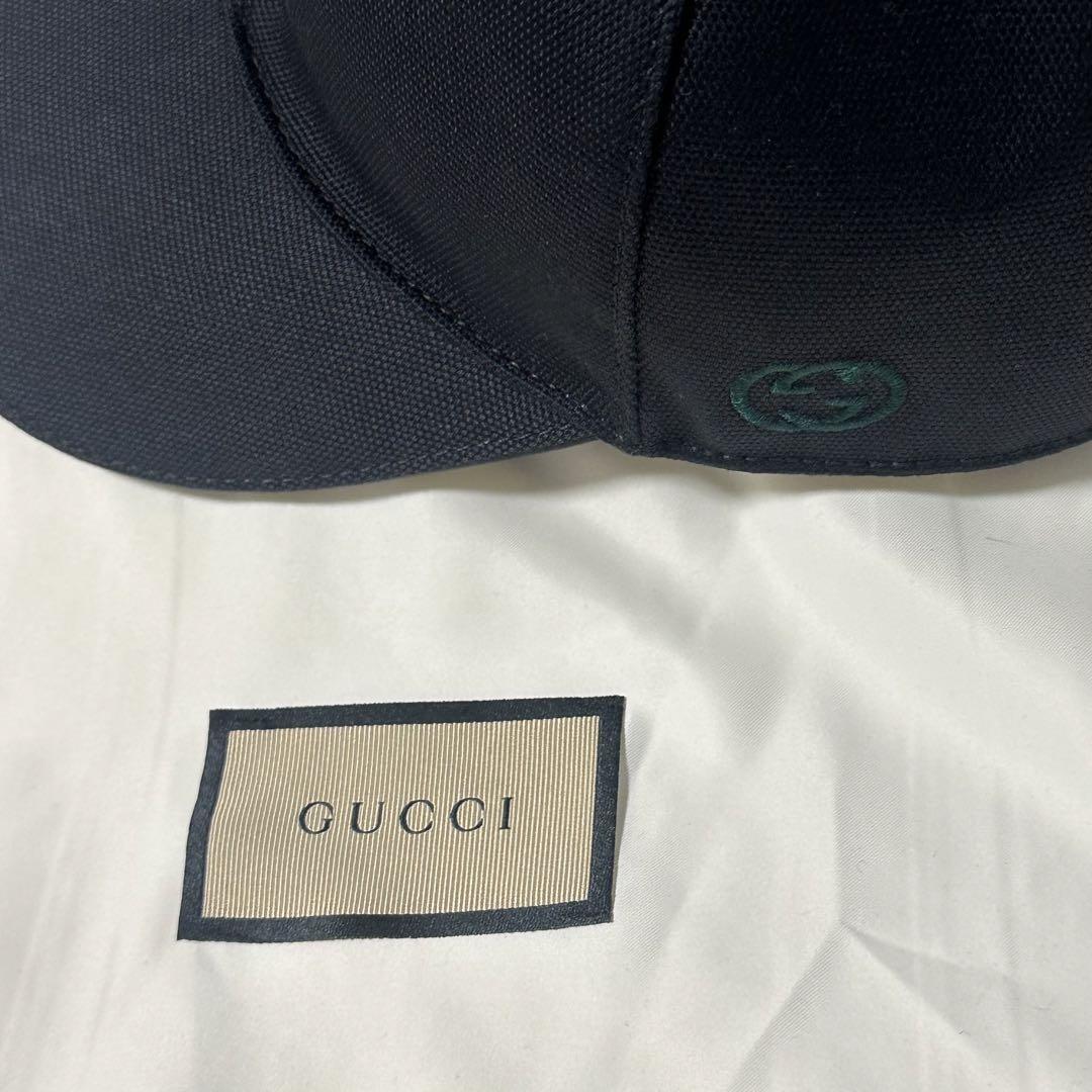 GUCCI グッチ インターロッキングＧ ベースボール キャップ GGマーク