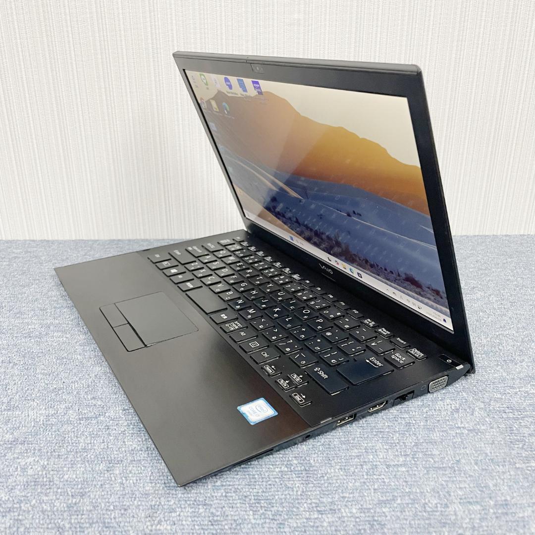 VAIO　ノートパソコン　Windows11　オフィス付き　爆速SSD256GB