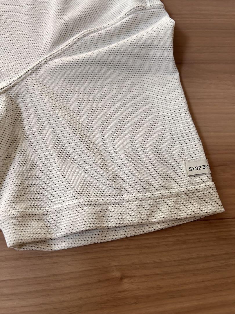SY32 36G DOT SKIPPER SHIRTS ホワイト
