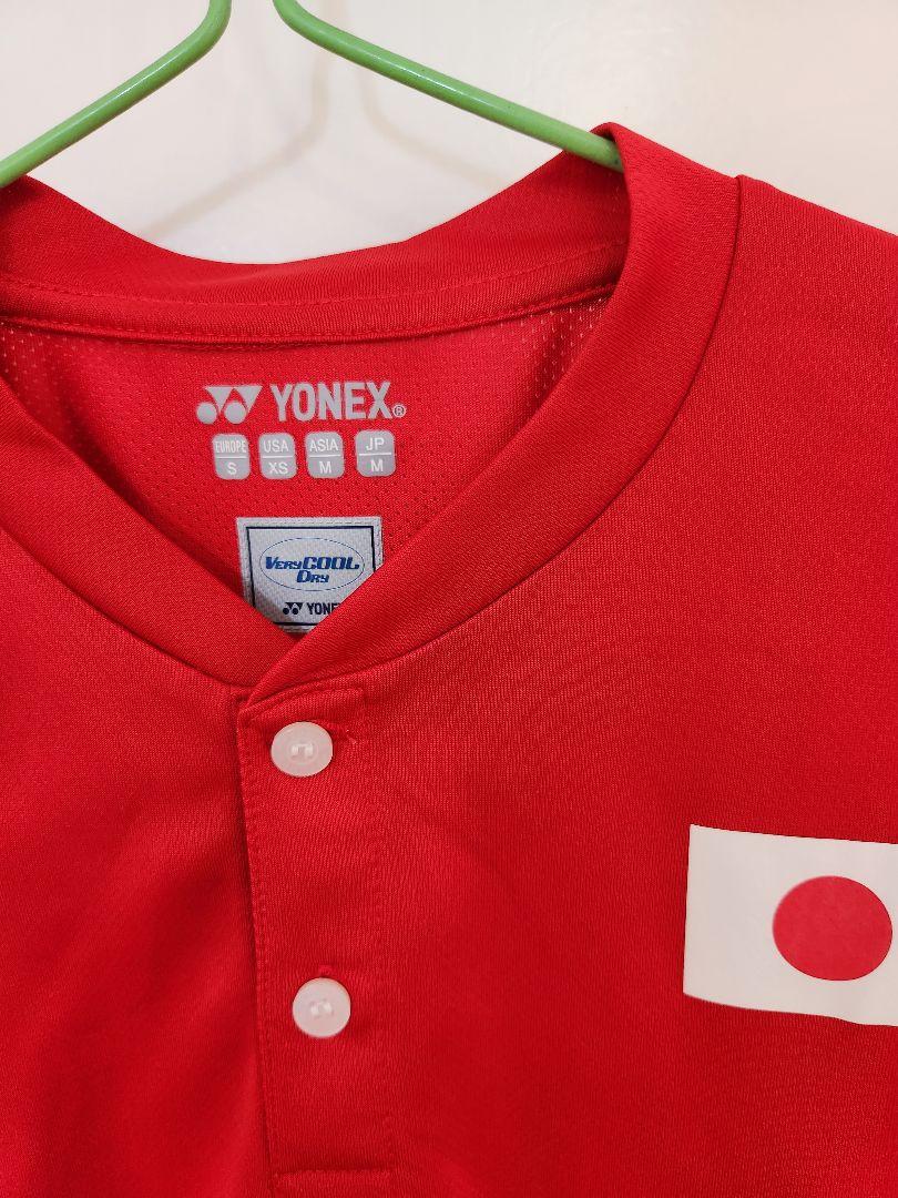 YONEX 選手支給非売品 日本代表モデルHULIC バドミントンシャツ